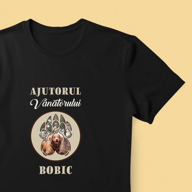 Formă Din Fotografii: Ajutorul Vânătorului - Tricou Pentru Bărbați