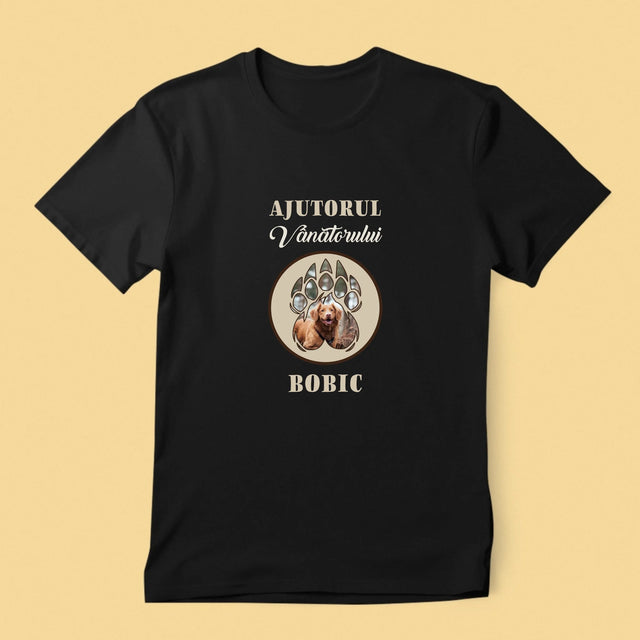 Formă Din Fotografii: Ajutorul Vânătorului - Tricou Pentru Bărbați