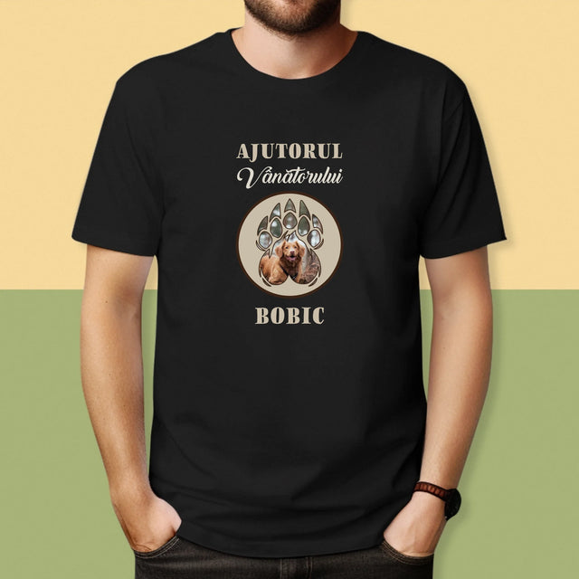 Formă Din Fotografii: Ajutorul Vânătorului - Tricou Pentru Bărbați