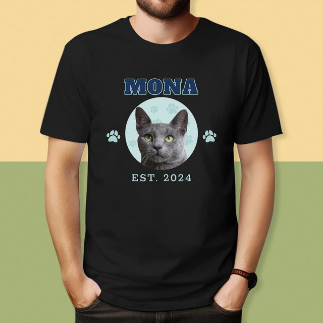 Personajul Tău: Mâțul Tău Varsity - Tricou Pentru Bărbați