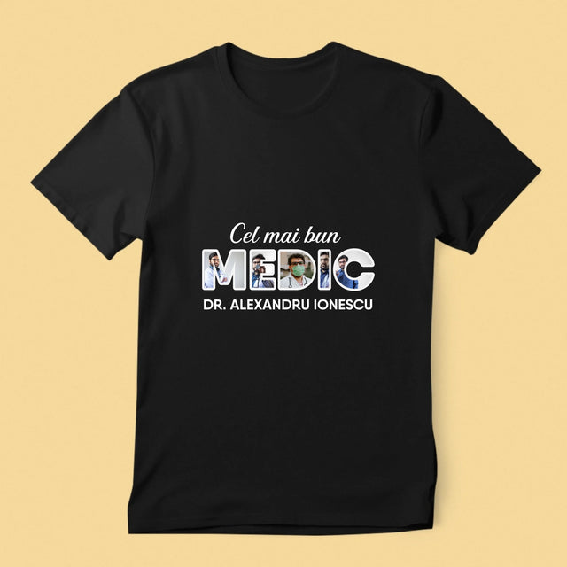 Cuvânt Din Fotografii: Cel Mai Bun Medic - Tricou Pentru Bărbați