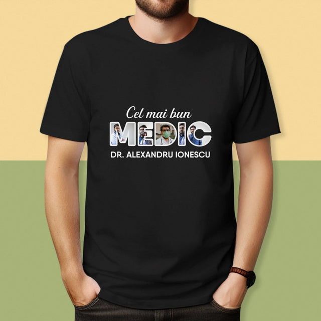 Cuvânt Din Fotografii: Cel Mai Bun Medic - Tricou Pentru Bărbați