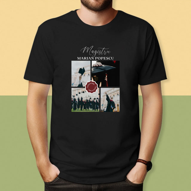 Colaj De Fotografii: Magistru - Tricou Pentru Bărbați
