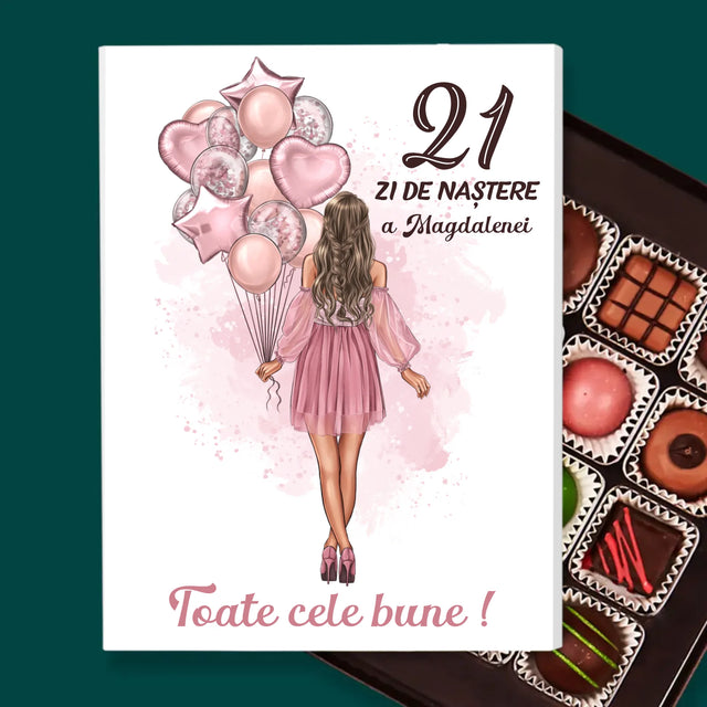Creator De Personaj: Ziua De Naștere Baloane - Praline