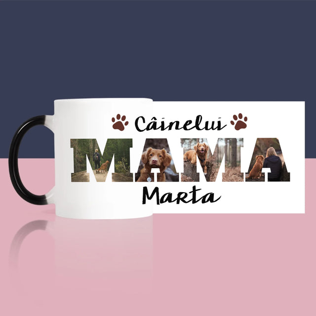 Cuvânt Din Fotografii: Mama Câinelui Din Fotografiile Tale - Cană