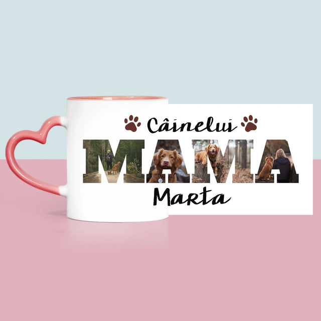 Cuvânt Din Fotografii: Mama Câinelui Din Fotografiile Tale - Cană