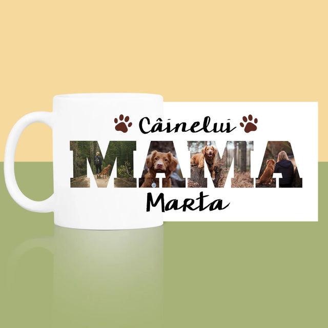 Cuvânt Din Fotografii: Mama Câinelui Din Fotografiile Tale - Cană