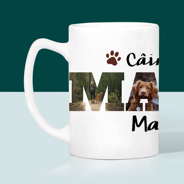 Cuvânt Din Fotografii: Mama Câinelui Din Fotografiile Tale - Cană