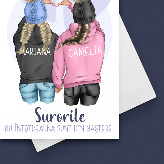 Creator De Personaj: Prietene Iarna - Card Cu Felicitări