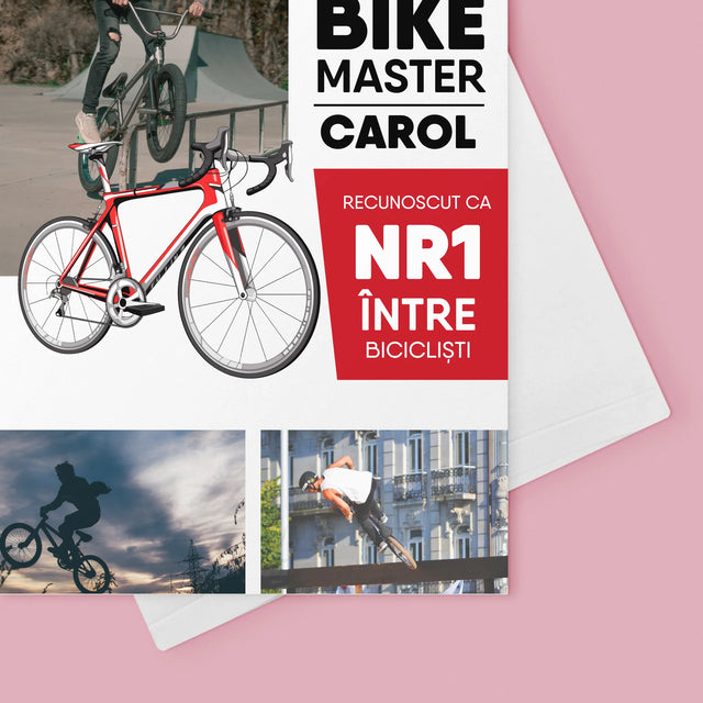 Copertă Derevistă: Mr Bike Master - Card Cu Felicitări