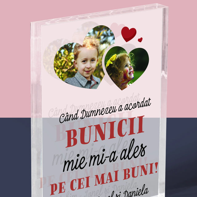 Colaj De Fotografii: Când Dumnezeu A Acordat Bunicii - Bloc Acrilic