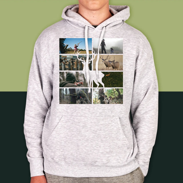 Colaj De Fotografii: Vânător - Hanorac Cu Glugă Pentru Bărbați