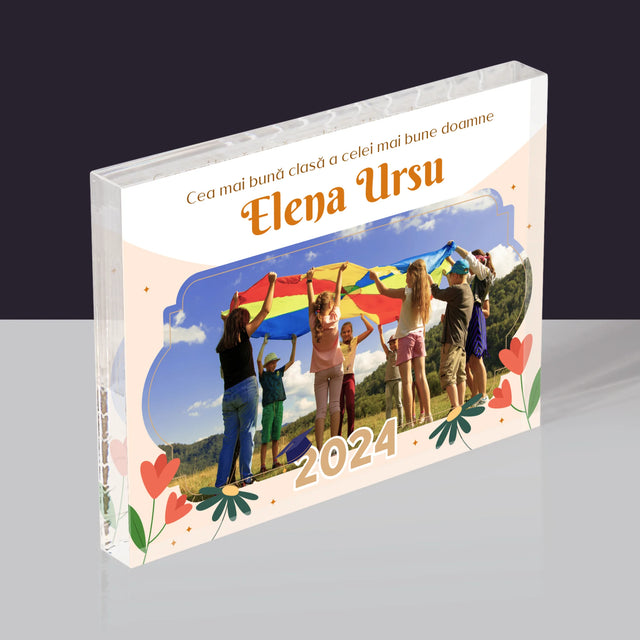 Fotografie Si Semnătură: Cea Mai Bună Clasă - Bloc Acrilic