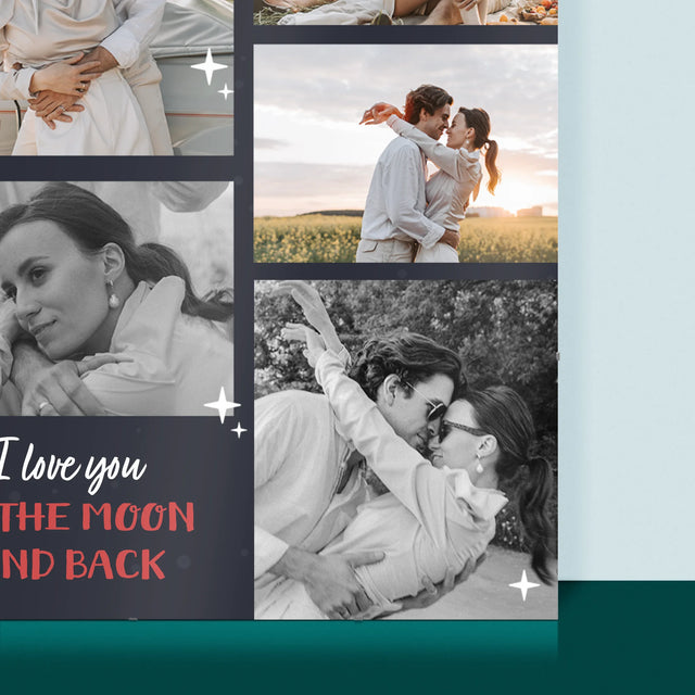 Colaj De Fotografii: To The Moon And Back - Poster