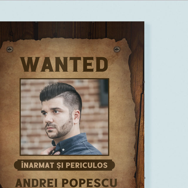 Fotografie Si Semnătură: Persoană Dată In Căutare - Poster