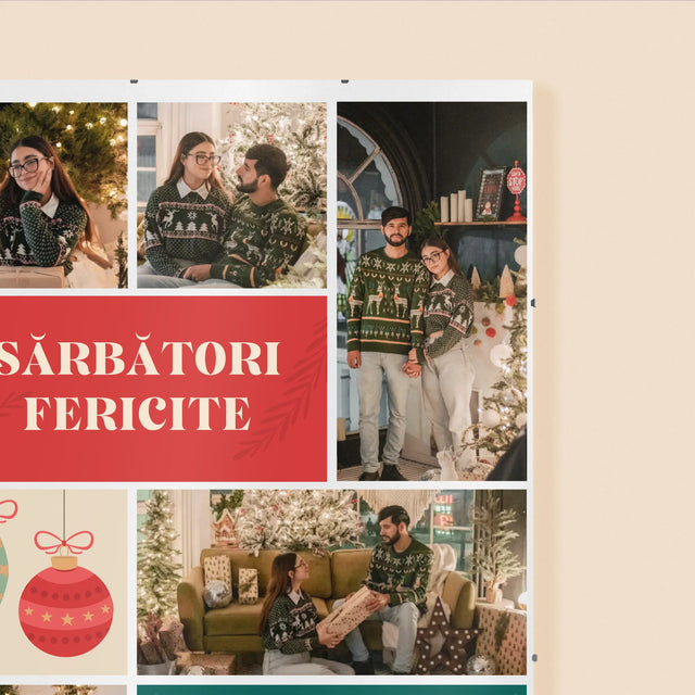 Colaj De Fotografii: Fotografii De Sărbători - Poster