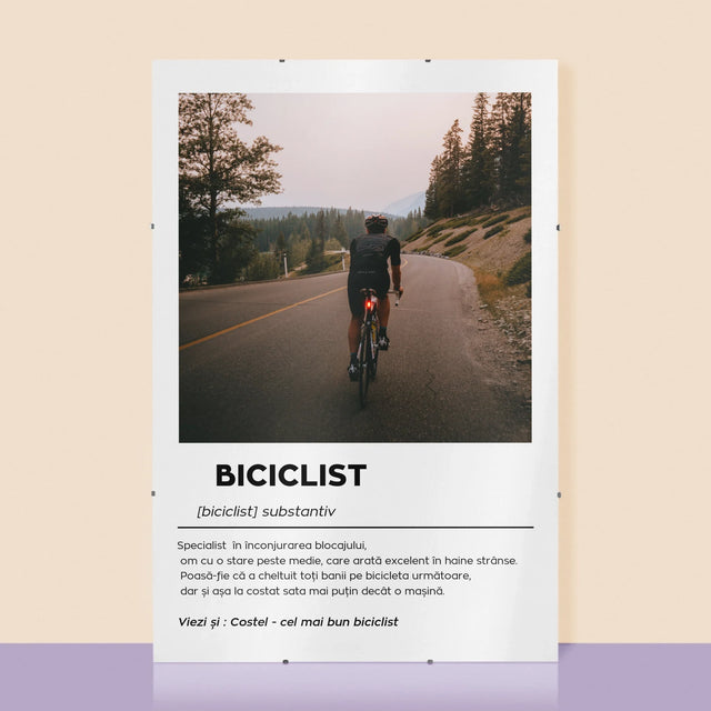 Fotografie Si Semnătură: Ciclist Definiție - Poster