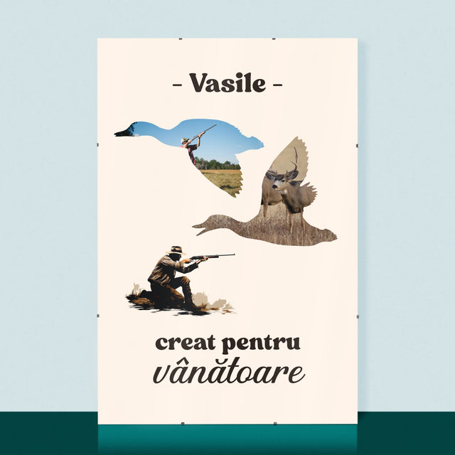 Formă Din Fotografii: Creat Pentru Vânătoare - Poster