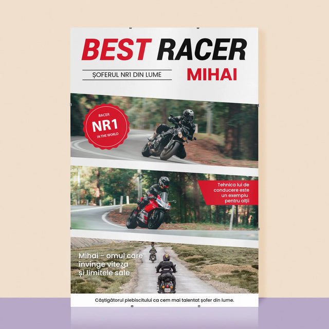 Copertă Derevistă: Best Racer - Poster