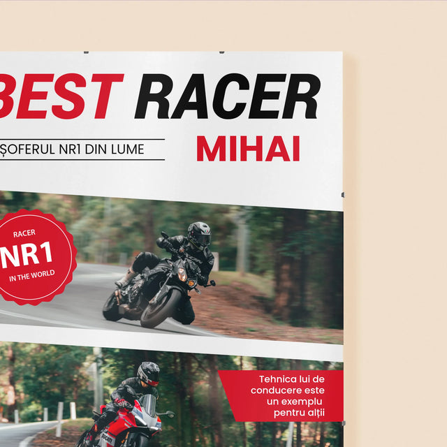 Copertă Derevistă: Best Racer - Poster