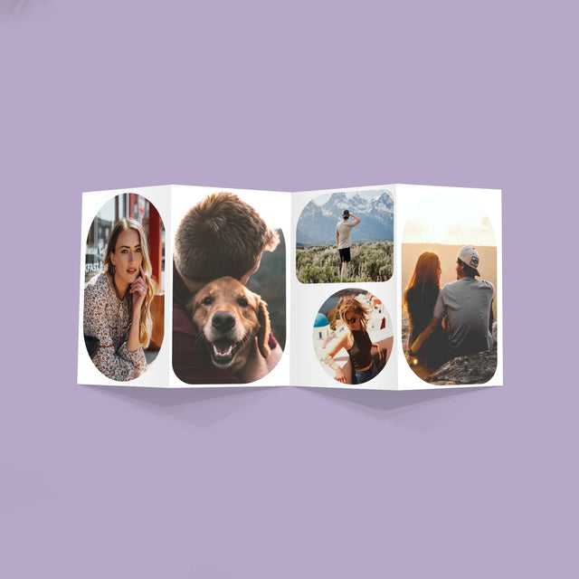 Colaj De Fotografii: Forme - Set Mare Fotografii Pliante