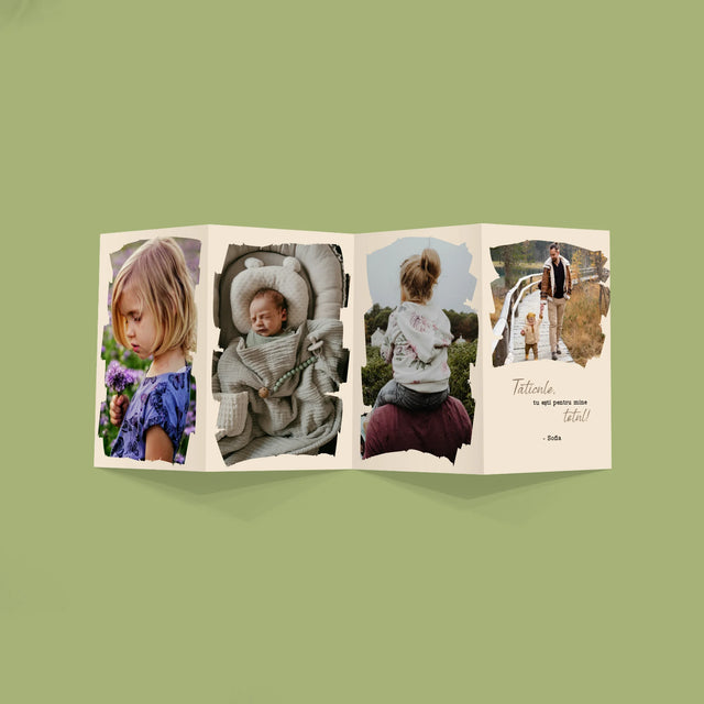 Fotografie Si Semnătură: Un Laur Pentru Tata - Set Mare Fotografii Pliante