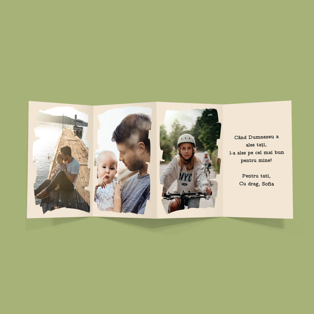 Fotografie Si Semnătură: Un Laur Pentru Tata - Set Mare Fotografii Pliante
