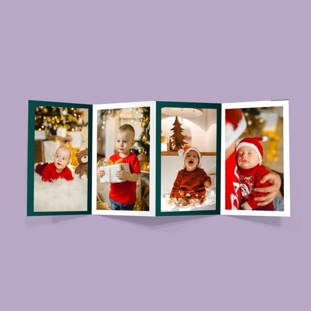 Colaj De Fotografii: Urări De Sărbători - Set Mare Fotografii Pliante
