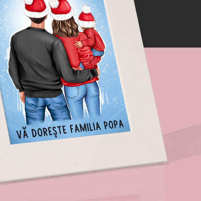 Creator De Personaj: Familia Sărbători - Ramă Pentru Fotografii (Horizontală)