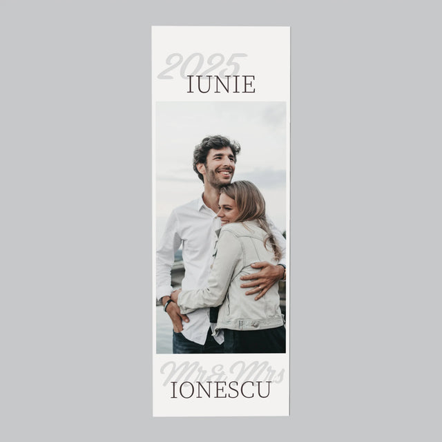 Colaj De Fotografii: Mr&Mrs Data - Magnet Pe Fregider