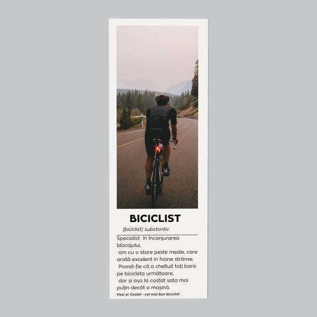 Fotografie Si Semnătură: Ciclist Definiție - Magnet Pe Fregider