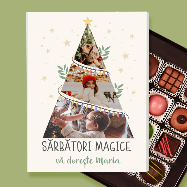 Colaj De Fotografii: Sărbători Magice Brad - Praline