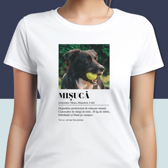 Fotografie Si Semnătură: Cățeluș Definiția - Tricou Pentru Femei
