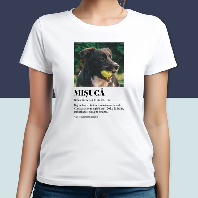 Fotografie Si Semnătură: Cățeluș Definiția - Tricou Pentru Femei