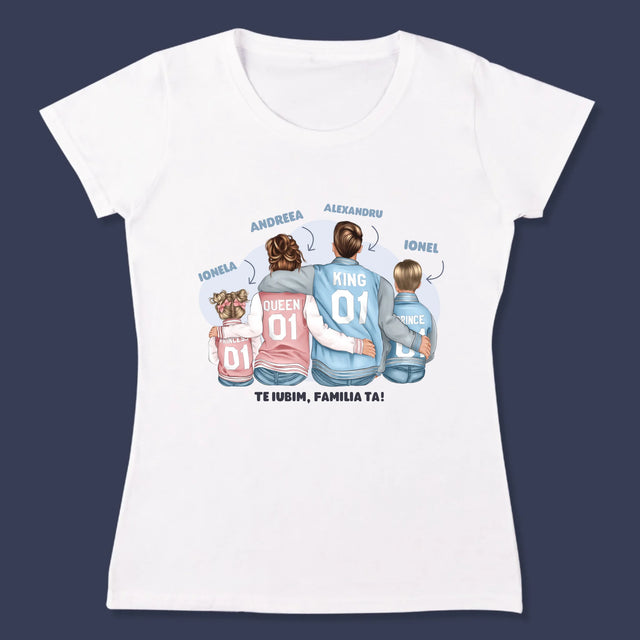 Creator De Personaj: Familia În Honoraci - Tricou Pentru Femei