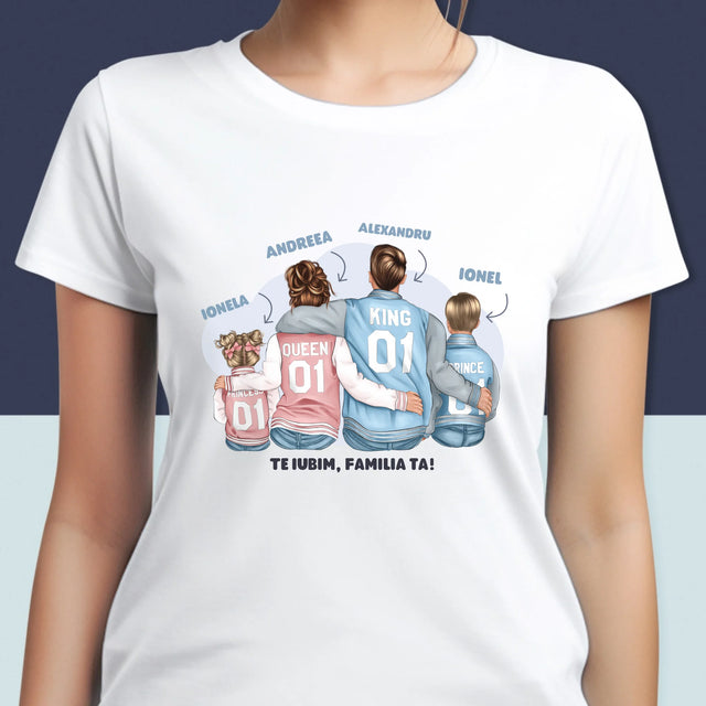 Creator De Personaj: Familia În Honoraci - Tricou Pentru Femei