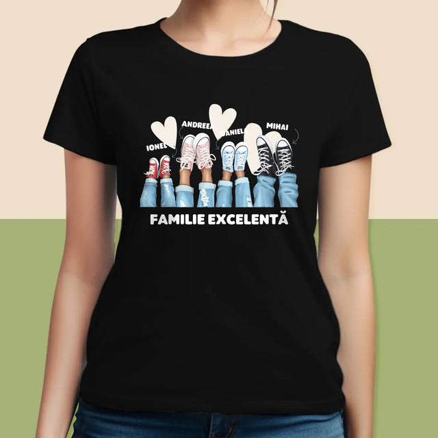 Creator De Personaj: Familia Teniși - Tricou Pentru Femei
