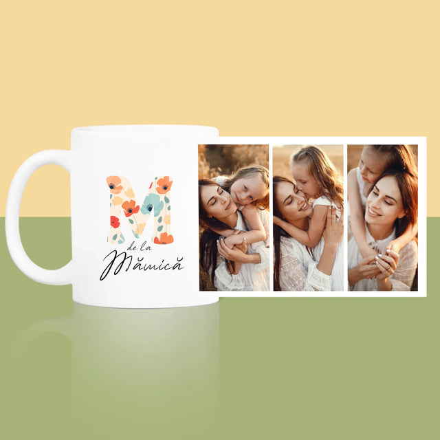 Colaj De Fotografii: M De La Mămică - Cană