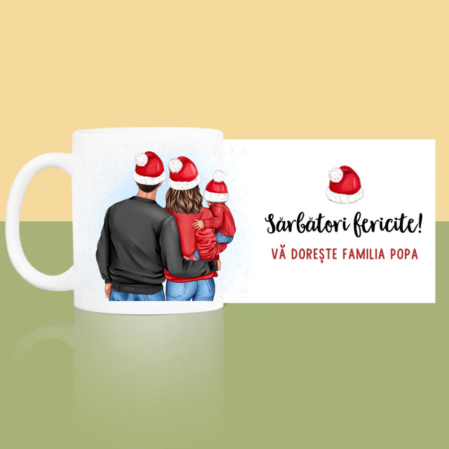 Creator De Personaj: Familia Sărbători - Cană