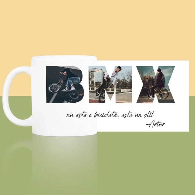 Cuvânt Din Fotografii: Bmx - Cană