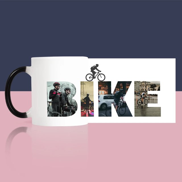 Cuvânt Din Fotografii: Bike - Cană