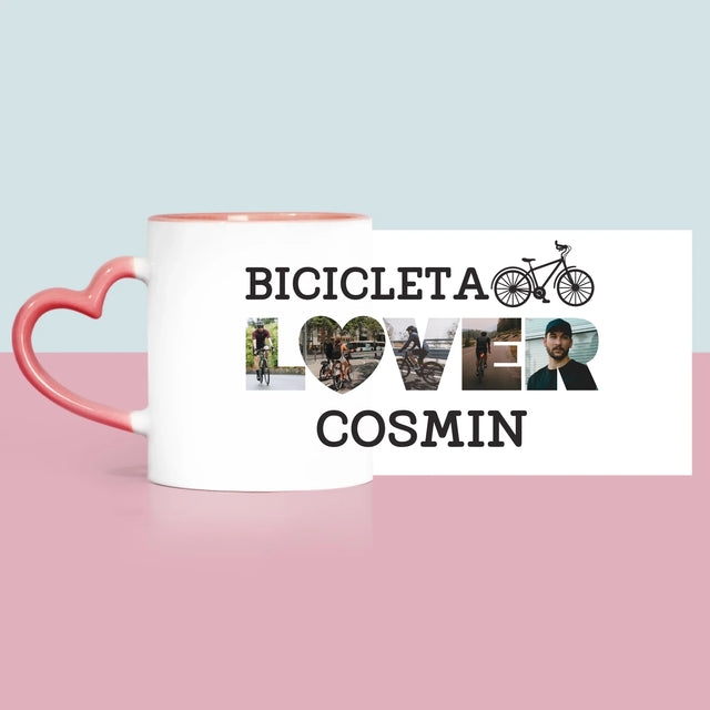 Cuvânt Din Fotografii: Bicicleta Lover - Cană