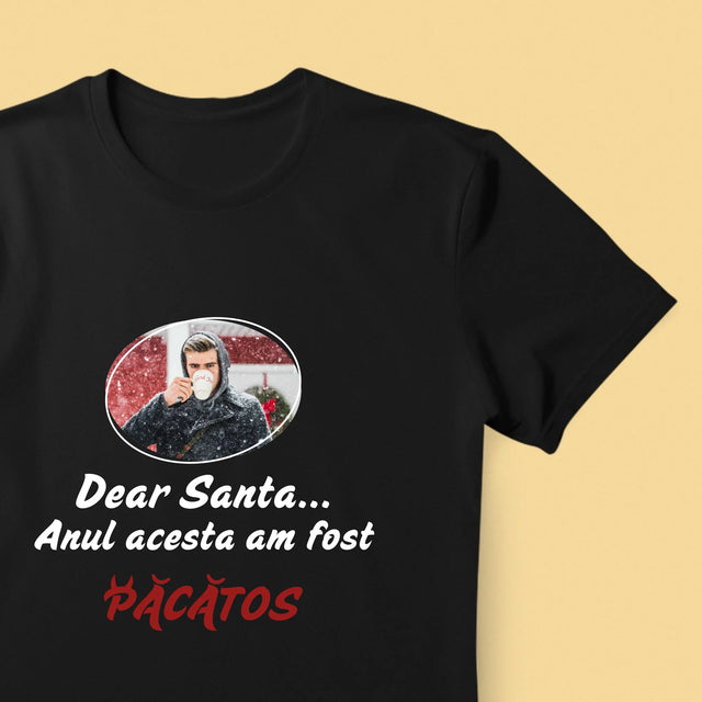 Fotografie Si Semnătură: Păcătos - Tricou Pentru Bărbați