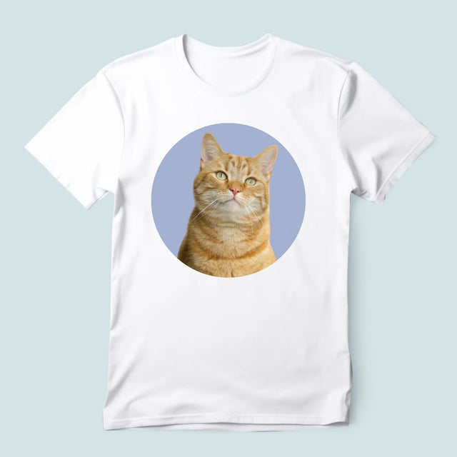 Fotografie Si Semnătură: Pisicul  Tău - Tricou Pentru Bărbați