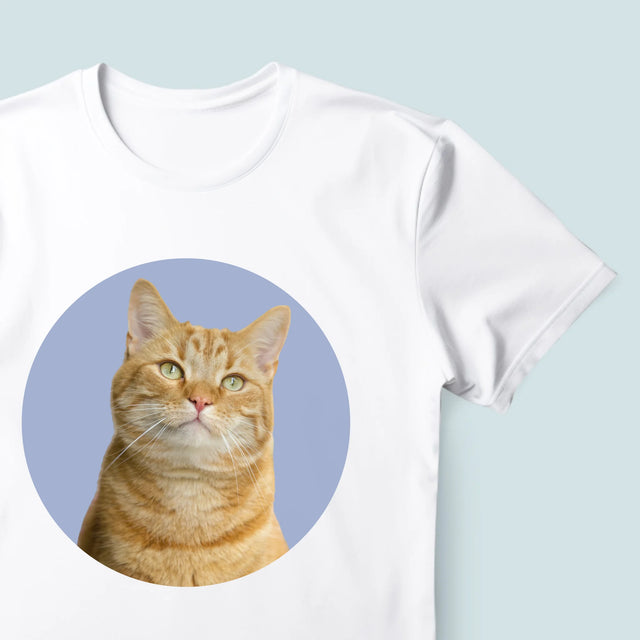 Fotografie Si Semnătură: Pisicul  Tău - Tricou Pentru Bărbați