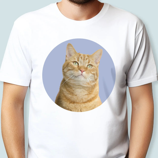 Fotografie Si Semnătură: Pisicul  Tău - Tricou Pentru Bărbați