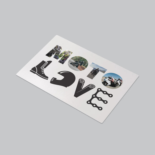 Cuvânt Din Fotografii: Motolove - Mapa De Birou