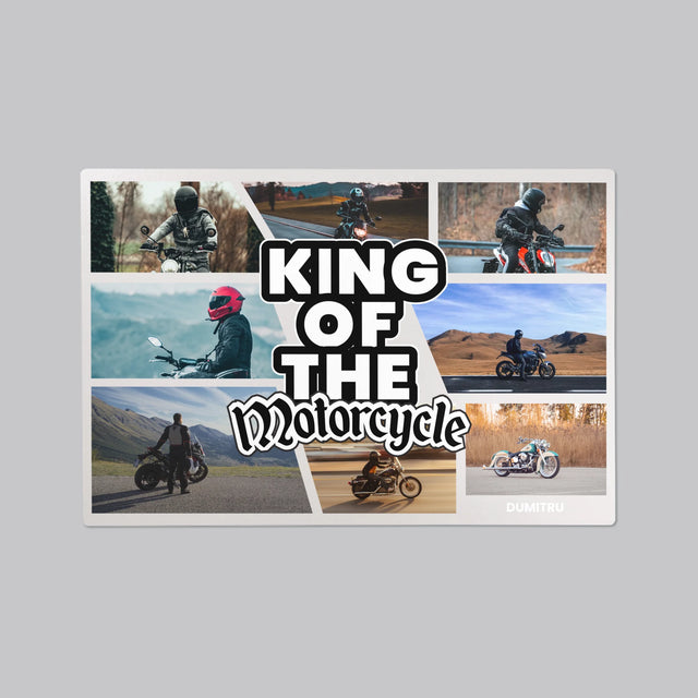 Colaj De Fotografii: King Of The Motorcycle - Mapa De Birou