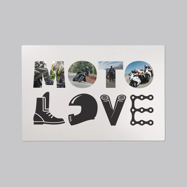 Cuvânt Din Fotografii: Motolove - Mapa De Birou