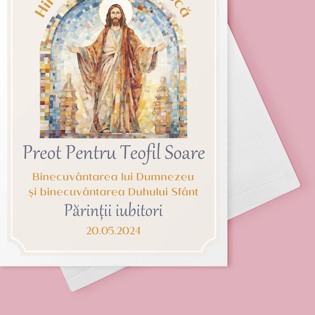 Numele Și Semnătura: Hirotonire Preoțească - Card Cu Felicitări